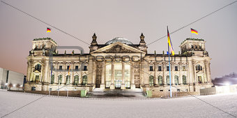 Reichstag winter