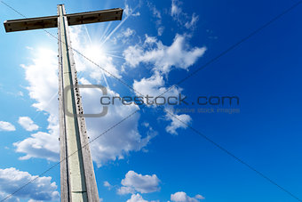 Cross Against the Blue Sky