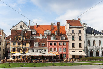 Riga central square