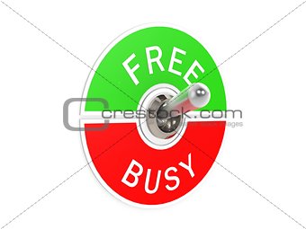 Free busy toggle switch