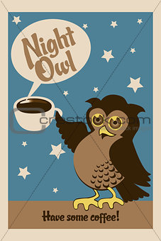Night owl poster