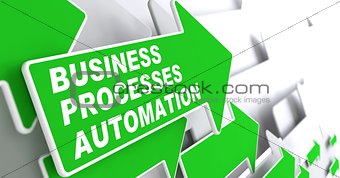 Business Processes Automation Concept.