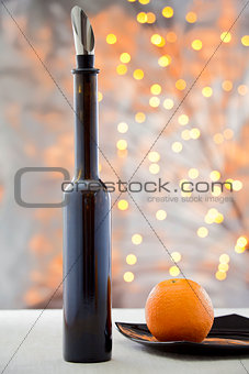 Orange and wine