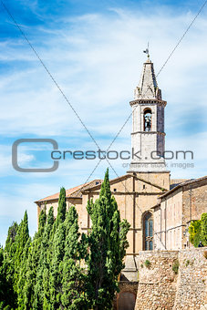 Church Pienza Tuscany