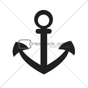 Anchor icon. Vector illustration