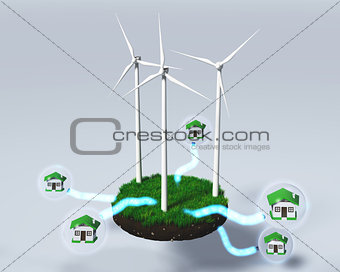 Wind generators supply houses