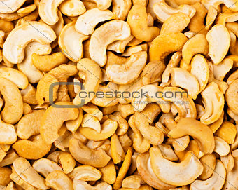 cashew nuts closeup