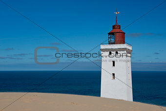 Lighthouse on a Sand Dune