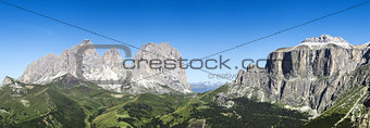 Dolomiti mountains panorama