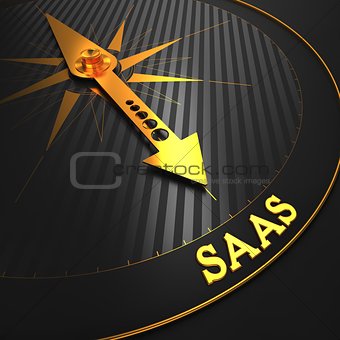 SAAS. Information Technology Concept.