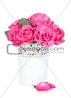 Bouquet of rose flowers