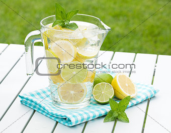 Homemade lemonade