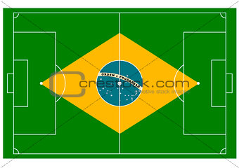 Brazil football field