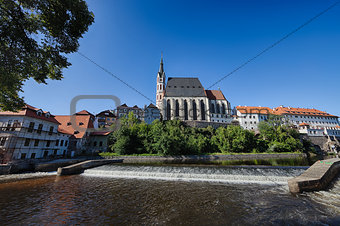 Cesky Krumlov the  St. Vitus Church