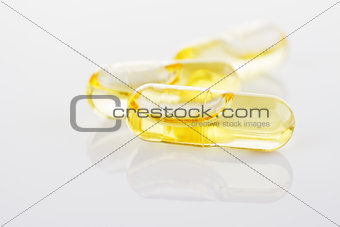 Cod-liver oil capsules