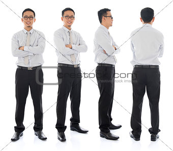 Asian male in different angle
