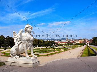 Sphinx for Belvedere garden, Vienna