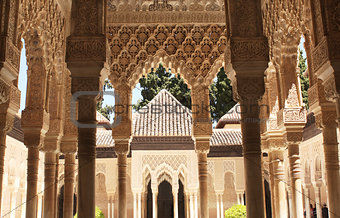 Columns in Alhambra