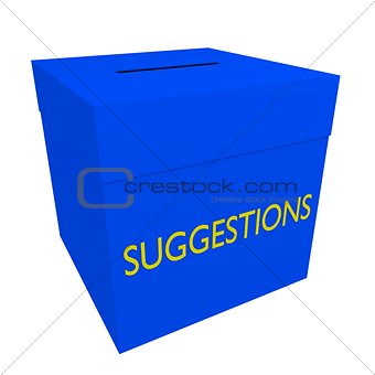 Suggestions box