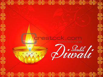 abstract artistic diwali background