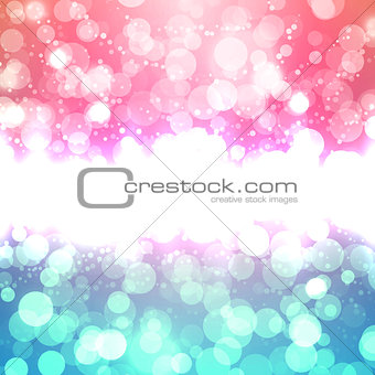 Blurred Christmas Vector Background