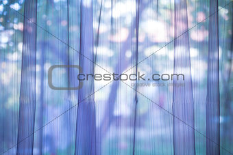Purple transparent curtain background