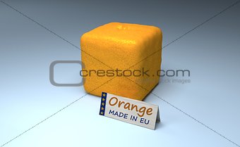 Orange Cube Made In EU
