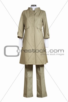 Female coat and trousers