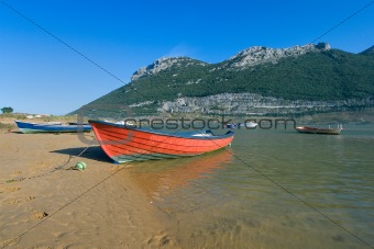 Boats In The River Of Islares
