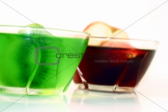jelly with kiwi and apple