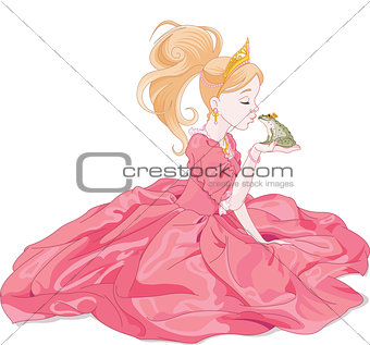 Princess Kissing Frog