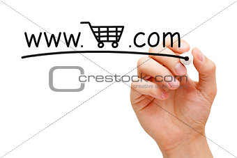 Online Shopping Cart Concept