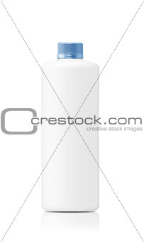 White Plastic Bottle 