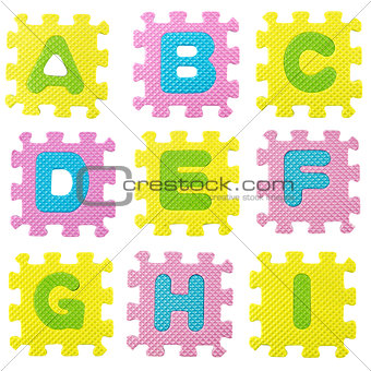 Alphabet puzzle 