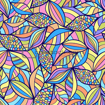 abstract seamless pattern with colorful elements 