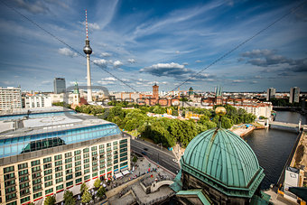 Skyline of Berlin, Germany