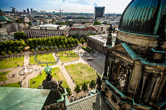 Lustgarten from Berlin Cathedral