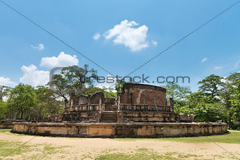 Structure unique to ancient Sri Lankan architecture. 