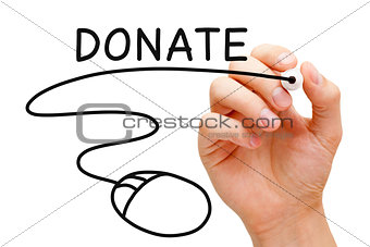Online Donation Concept