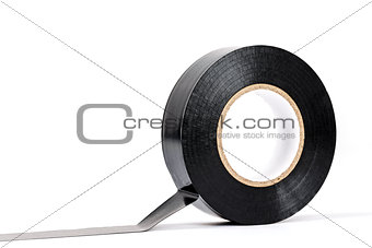 Black insulating tape