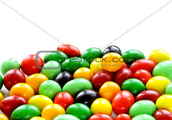 colorful candy drops