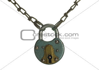 padlock with chain