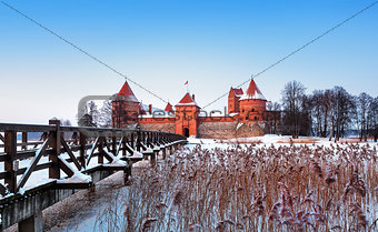 Trakai - historic city and lake resort in Lithuania