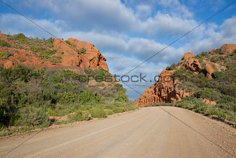 Gravel Road to the Swartberg Pass