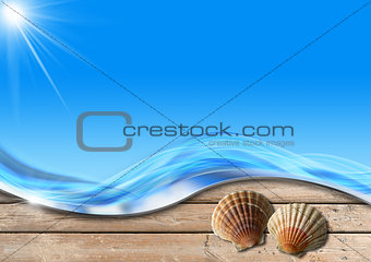 Holiday Sea Background