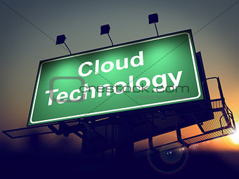 Cloud Tecnology on Billboard.