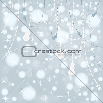 Christmas Snowy Background