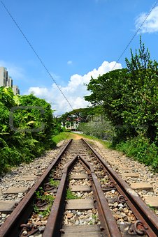 A former Railway track at Bukit Timah