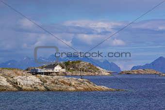 Rocky islets in Norway