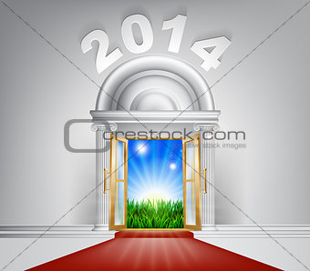 New Year New Dawn Door 2014